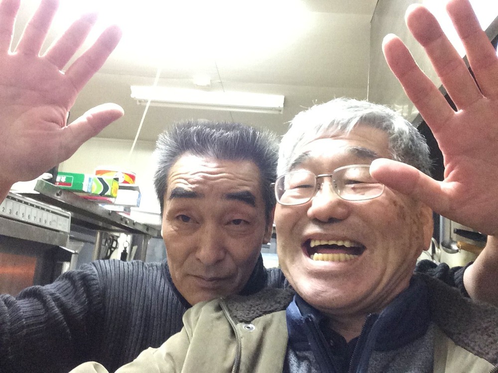 入りの坊及川さんと