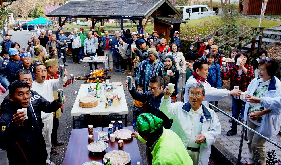 祭り交流会乾杯