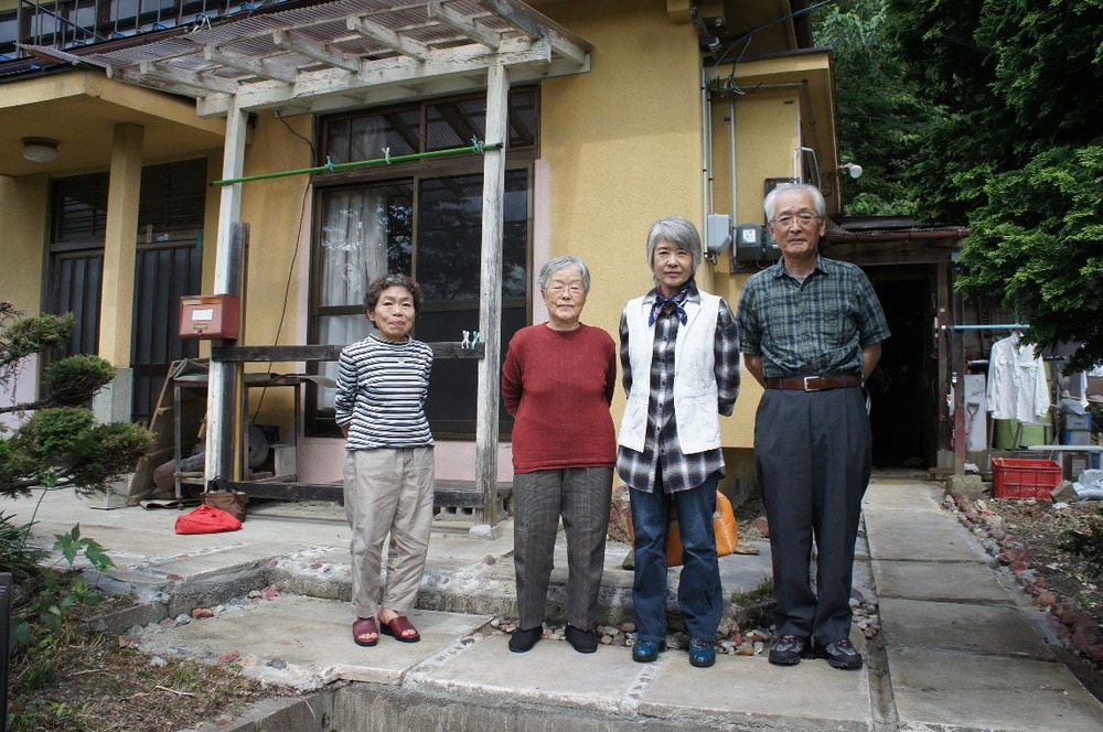 仙台のおばさん角田の家へ