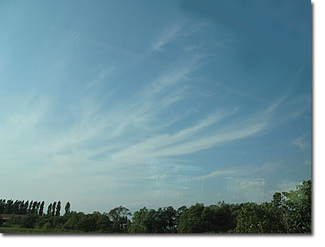 空知の秋の空