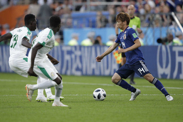 攻撃サッカーの日本、W杯H組突破の最有力候補に
