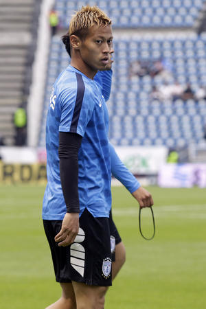 本田が左足で先制ゴール!公式戦11得点目