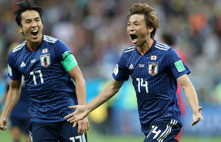 英サッカー雑誌FourFourTwo。露W杯でのニュースターベスト10、2位に乾貴士