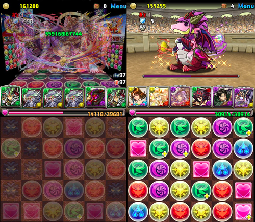 【パズドラ】このゲーム神とドラゴンの敵多すぎだよなｗｗｗｗ