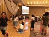 恒例(?)のステージ運動会