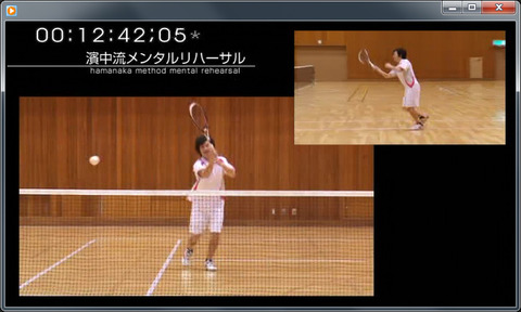 ソフトテニスDVD 喜ぶ 濱中流メンタルリハーサルDVD①②③④ 