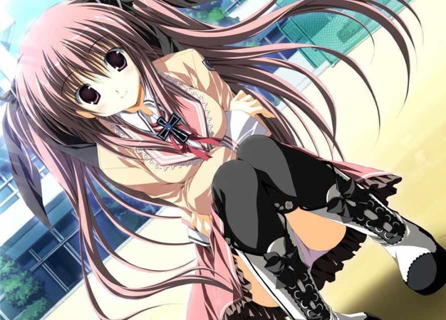 座っている女の子55