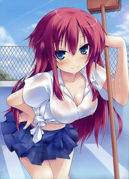 濡れた制服 nure seihuku9