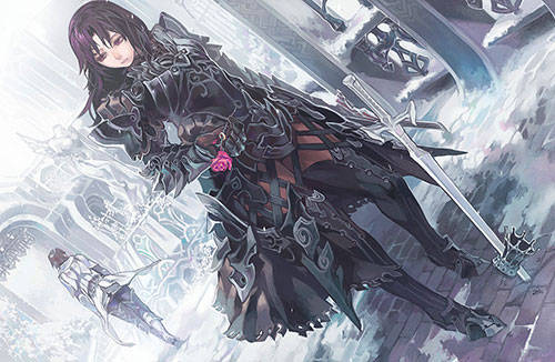 気高く美しい女騎士9