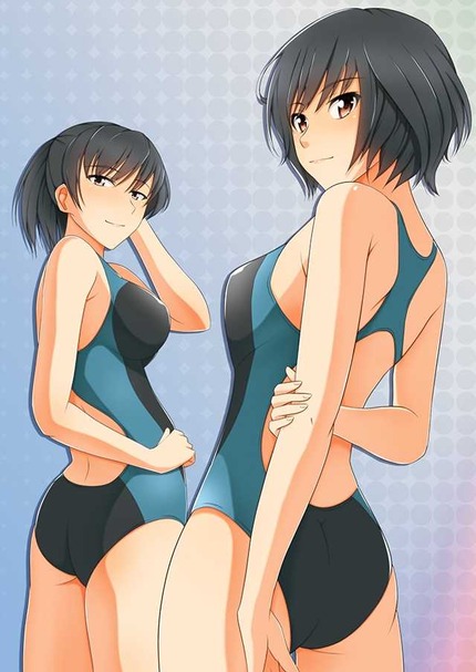 ハイレグ レオタード 競泳水着_二次エロ画像121