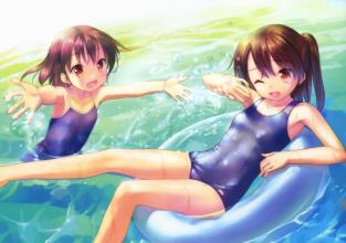 水着：競泳水着、スク水の女の子画像がたまりません！206