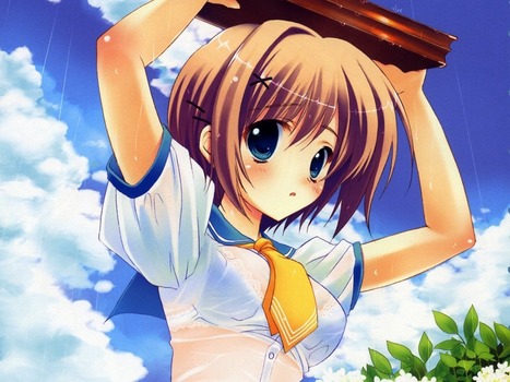 濡れた制服 nure seihuku25