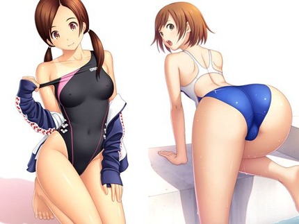 水着：競泳水着、スク水の女の子画像がたまりません！162