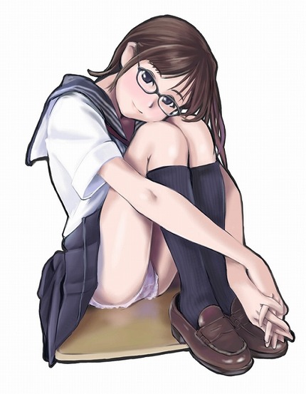 二次、エロ、めがね、メガネ、眼鏡megane0398