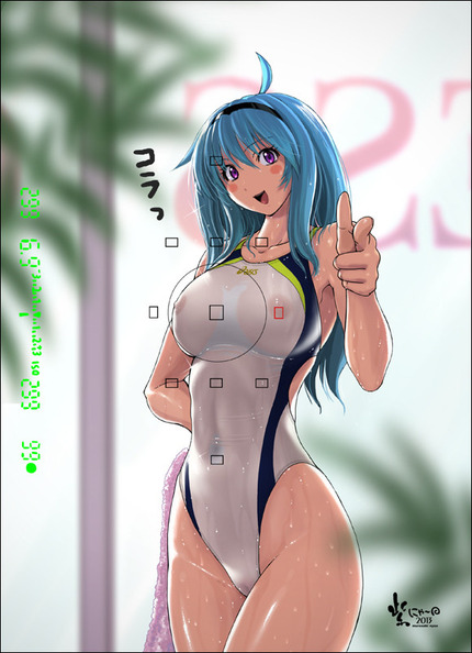 水着：競泳水着、スク水の女の子画像がたまりません！215
