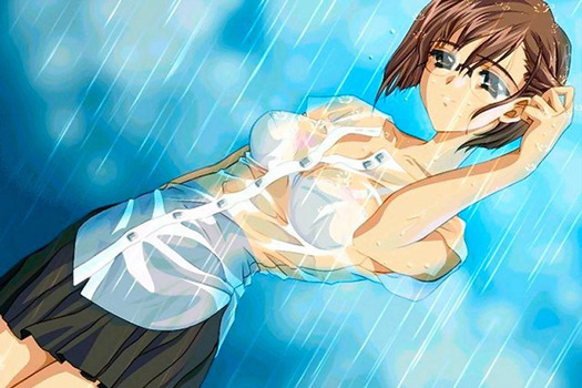 濡れた制服 nure seihuku4