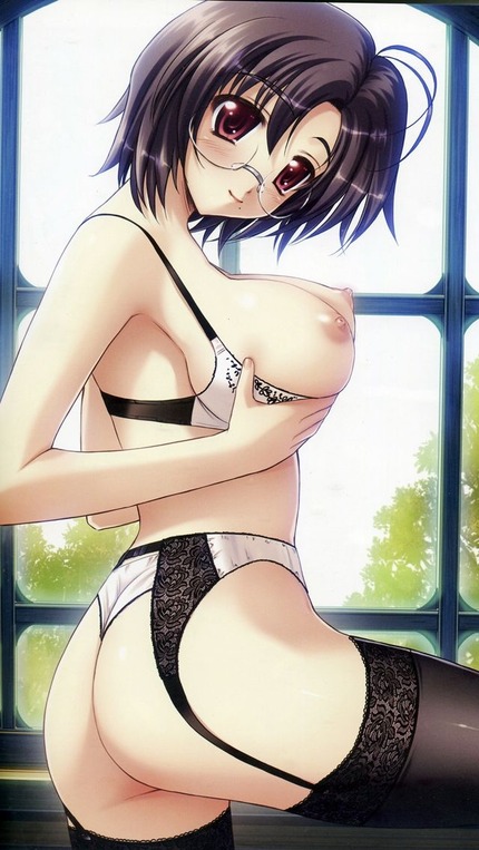 ズラして乳首丸見え_二次エロ画像14
