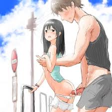 青姦 外でセックス_二次エロ画像381