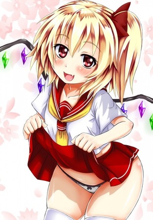 スカートたくし上げ89