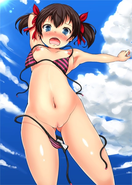 ズラして乳首丸見え_二次エロ画像33
