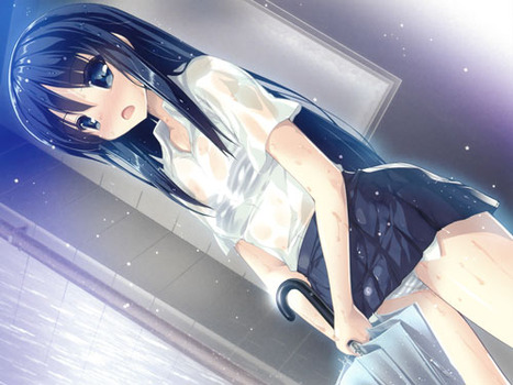 濡れた制服 nure seihuku14