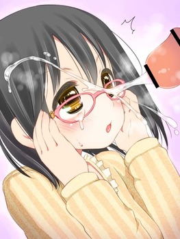 めがね ぶっかけ pic25