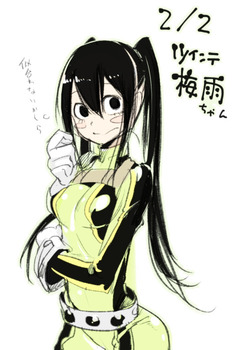ヒーローアカデミア 蛙吹梅雨57