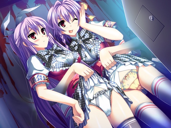 スカートたくし上げ79