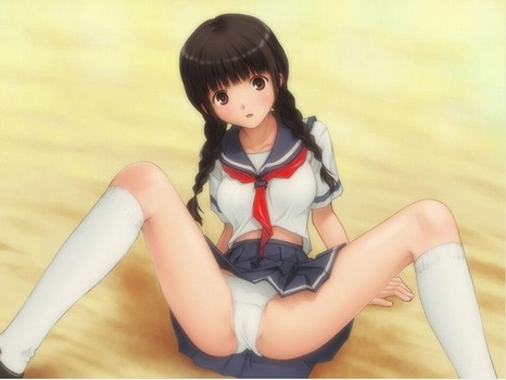 あし広げて絶対服従のぽーずさせてる二次エロ画像16
