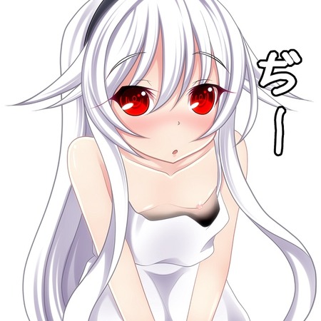 白髪 銀髪12