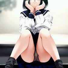 座っている女の子87