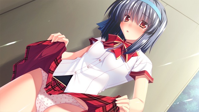 スカートたくし上げ75