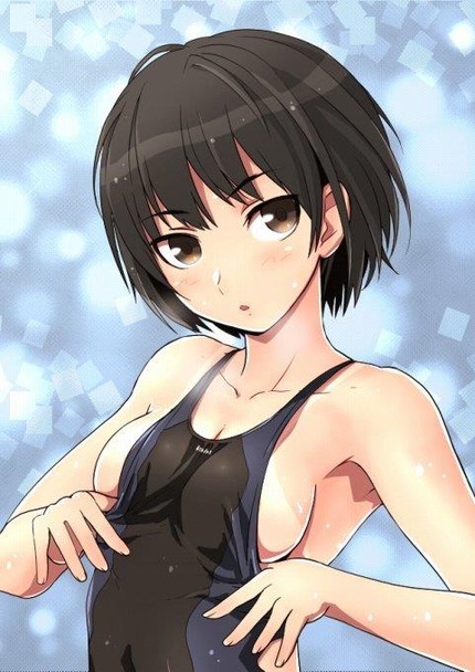水着：競泳水着、スク水の女の子画像がたまりません！432
