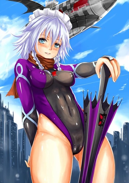 ハイレグ レオタード 競泳水着_二次エロ画像165