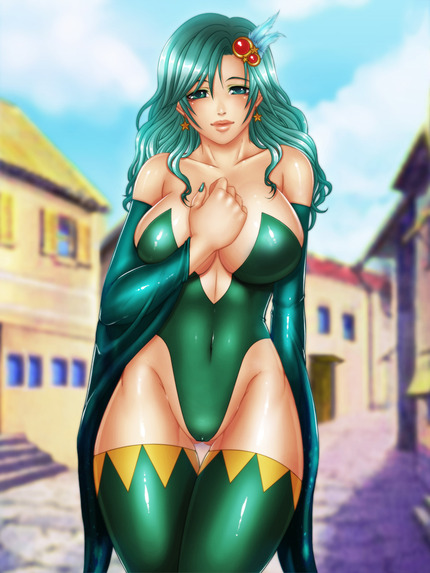 ハイレグ レオタード 競泳水着_二次エロ画像146