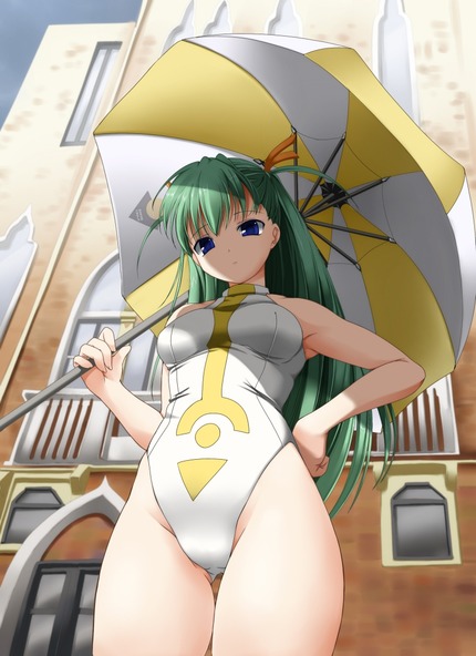 ハイレグ レオタード 競泳水着_二次エロ画像134