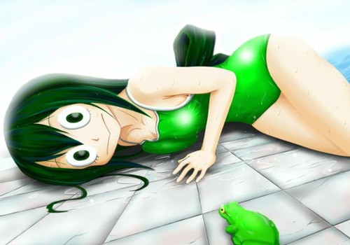 ヒーローアカデミア 蛙吹梅雨38