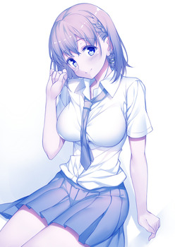 月曜日のたわわの巨乳女子高生、編込みちゃん17