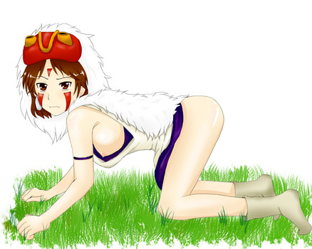 アニメ ジブリ もののけ姫 サン pic6