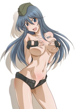 大事な部分を隠す女の子16