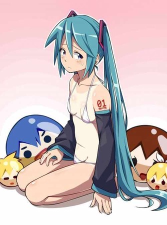 座っている女の子74