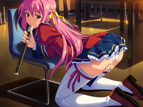 制服 おっぱい パンツ14