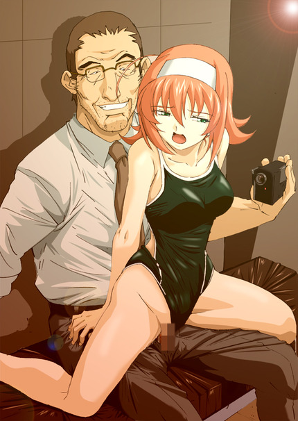 ハイレグ レオタード 競泳水着_二次エロ画像42