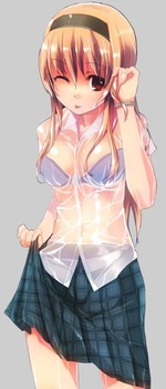 濡れた制服 nure seihuku66