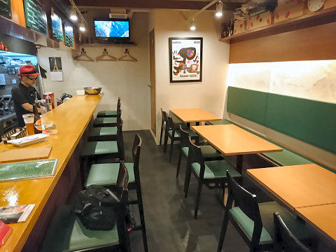 店内風景@ビストロバール・マータ