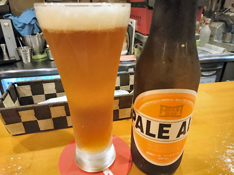 箕面ビール・ペールエール@ビストロバール・マータ