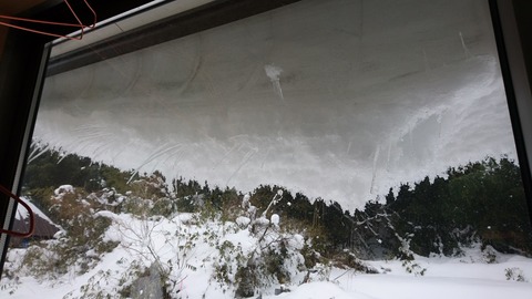 雪の壁