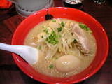麺士 無双 赤武士 味玉