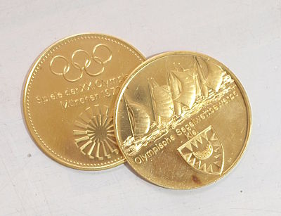 10金 ミュンヘンオリンピック金貨買取 名古屋で金買取は金山のさてい屋