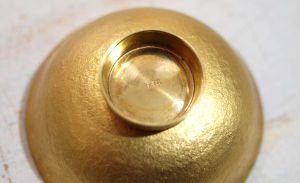 金純刻印の盃買取 名古屋で金買取は金山のさてい屋へ : 金買取 名古屋